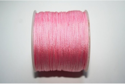 Filo Nylon Intrecciato Rosa 1mm - 35mt