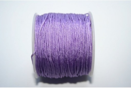 Filo Nylon Intrecciato Lavanda 1mm - 35mt