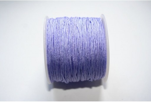 Filo Nylon Intrecciato Lilla 1mm - 35mt