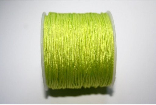 Filo Nylon Intrecciato Giallo Limone 1mm - 35mt