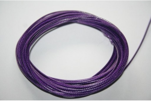 Filo Poliestere Cerato Viola 1mm, 12mt. MIN125C