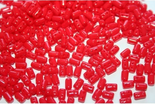 Perline Rulla 3x5mm, 10gr., Opaque Red Col.93200