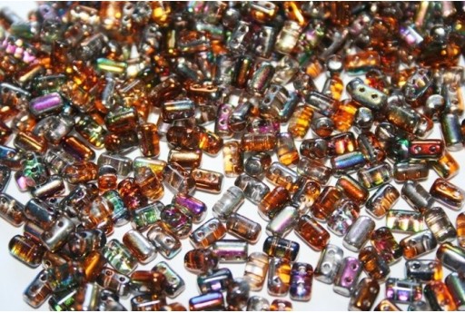 10gr. Perline Rulla 3x5mm Crystal Col.00030