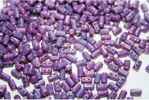 Perline Rulla 3x5mm, 10gr., Luster-Metallic Amethyst Col.LE03000