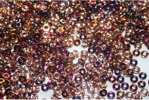 5gr Perline O Bead 1x3,8mm Crystal Col.00030