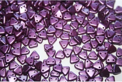 Perline CzechMates Triangle 6mm, 8gr., Pastel Purple Col.25032AL