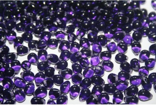 Perline Drops 5x7mm, 10gr, Tanzanite Col.20510