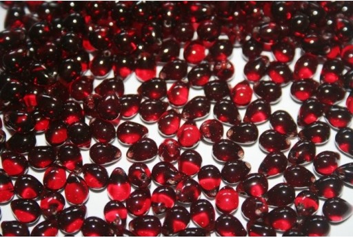 Perline Drops 5x7mm, 10gr, Garnet Col.90110