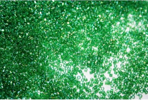 Perline Delica Miyuki Transparent Green AB 11/0 - 8gr