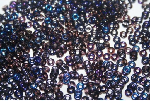 Perline O Bead 1x3,8mm, 5gr, Amethyst Azuro Col.2006022