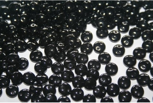 50 Perline Lentil CzechMates 6mm Crystal Col.00030