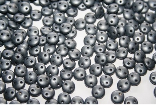 50 Perline Lentil CzechMates 6mm Crystal Col.00030