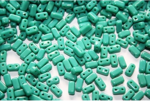 Perline Bricks CzechMates 3x6mm, 50Pz., Persian Turquoise Col.63150