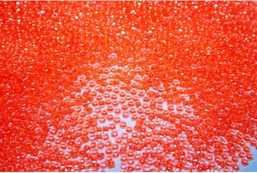 Perline Toho Round Rocailles 11/0, 10gr. Luminous Neon Orange Col.802