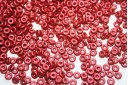 Perline O Bead 1x3,8mm, 5gr, Lava Red Col.01890