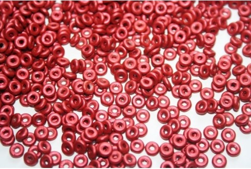 Perline O Bead 1x3,8mm, 5gr, Lava Red Col.01890