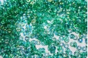 Perline O Bead 1x3,8mm, 5gr, Emerald AB Col.28701