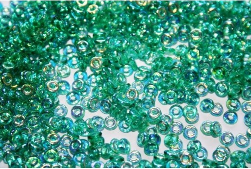 5gr Perline O Bead 1x3,8mm Crystal Col.00030