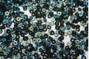5gr Perline O Bead 1x3,8mm Crystal Col.00030