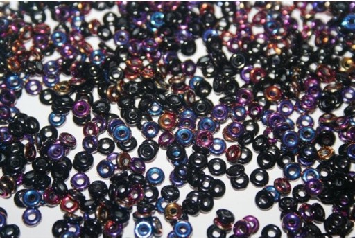 5gr Perline O Bead 1x3,8mm Crystal Col.00030