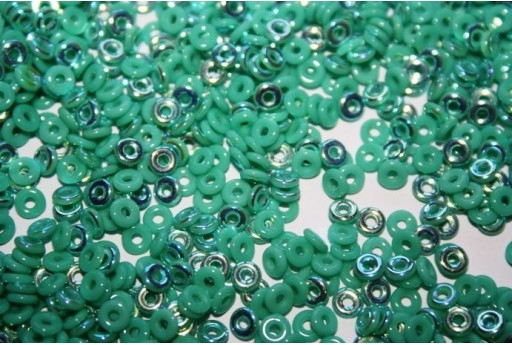 Perline O Bead 1x3,8mm, 5gr, Jade AB Col.3028701