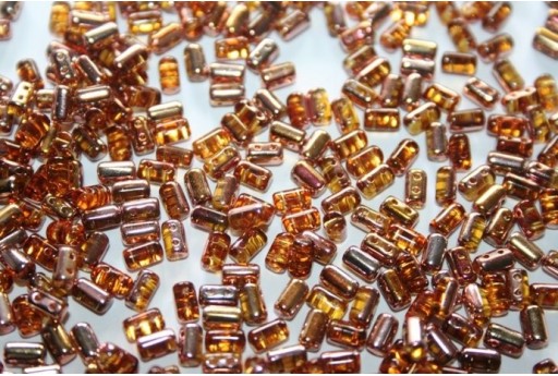 10gr. Perline Rulla 3x5mm Crystal Col.00030