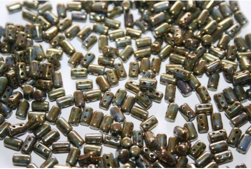 10gr. Perline Rulla 3x5mm Crystal Col.00030