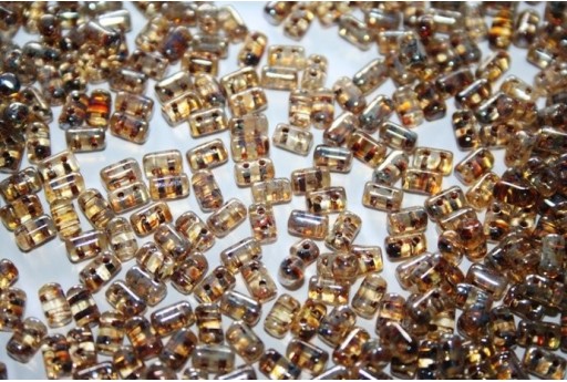 10gr. Perline Rulla 3x5mm Crystal Col.00030