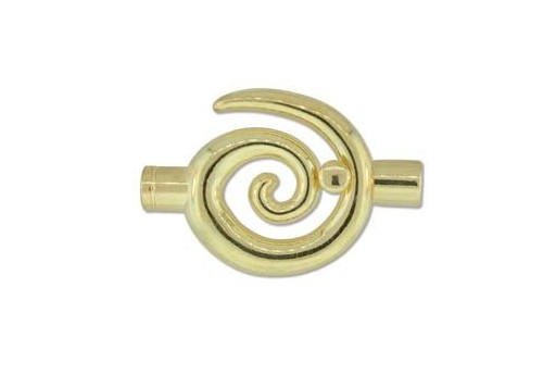 Chiusura Spirale Colore Oro 50x34mm MIN135E