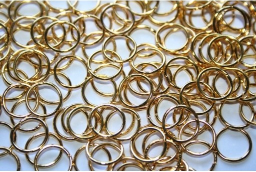 Anellini Aperti Colore Oro 10mm - 10gr