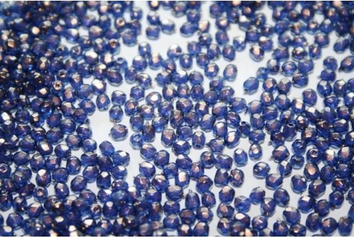 Perline Mezzi Cristalli Halo-Ultramarine 3mm - 60pz