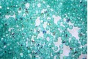 60 Perline Mezzi Cristalli 3mm Crystal Col.00030