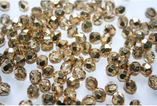 30 Mezzi Cristalli 6mm Crystal Col. 00030