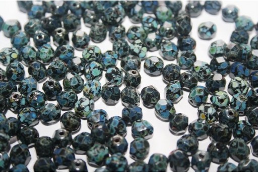 30 Mezzi Cristalli 6mm Crystal Col. 00030