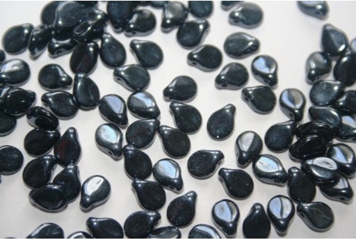 30 Perline Pip Beads 5x7mm Crystal Honey Col.23501