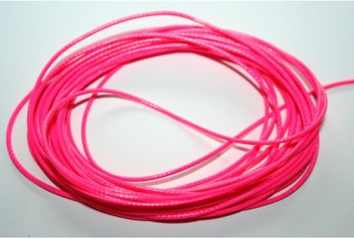 Filo Poliestere Cerato 1mm, 12mt. Rosa Neon MIN125AB