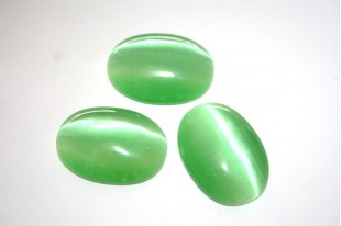 100 Cabochon Occhio Di Gatto In Vetro Per Creazioni – 18mm, Forma Rotonda, Assortiti, Ideali Per Bambole E Gioielli