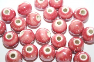 Ceramic Round Beads 12mm