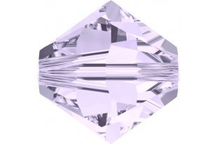 5328 - Bicone Beads Shiny Crystal
