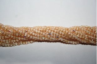 Glass Pressed Beads 2mm