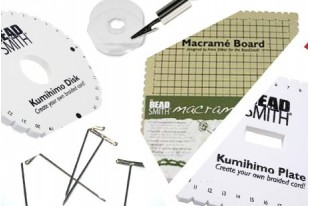 Kumihimo and Macramé Tools