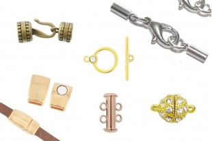 per hobby creativi 720 pezzi Chiusure per bracciale bracciali XINCHEN collane chiusura ad anelli strumento di riparazione orecchini 