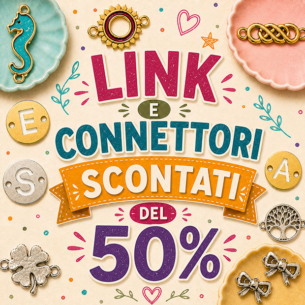 bigiotteria-link-connettori-vendita-in-sconto-liquidazione-perlinebijoux